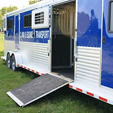 C and S Equine Transport Side Ramp
