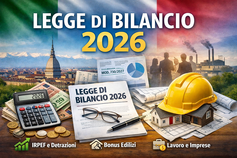 Legge di Bilancio 2026: novità fiscali, IRPEF e bonus