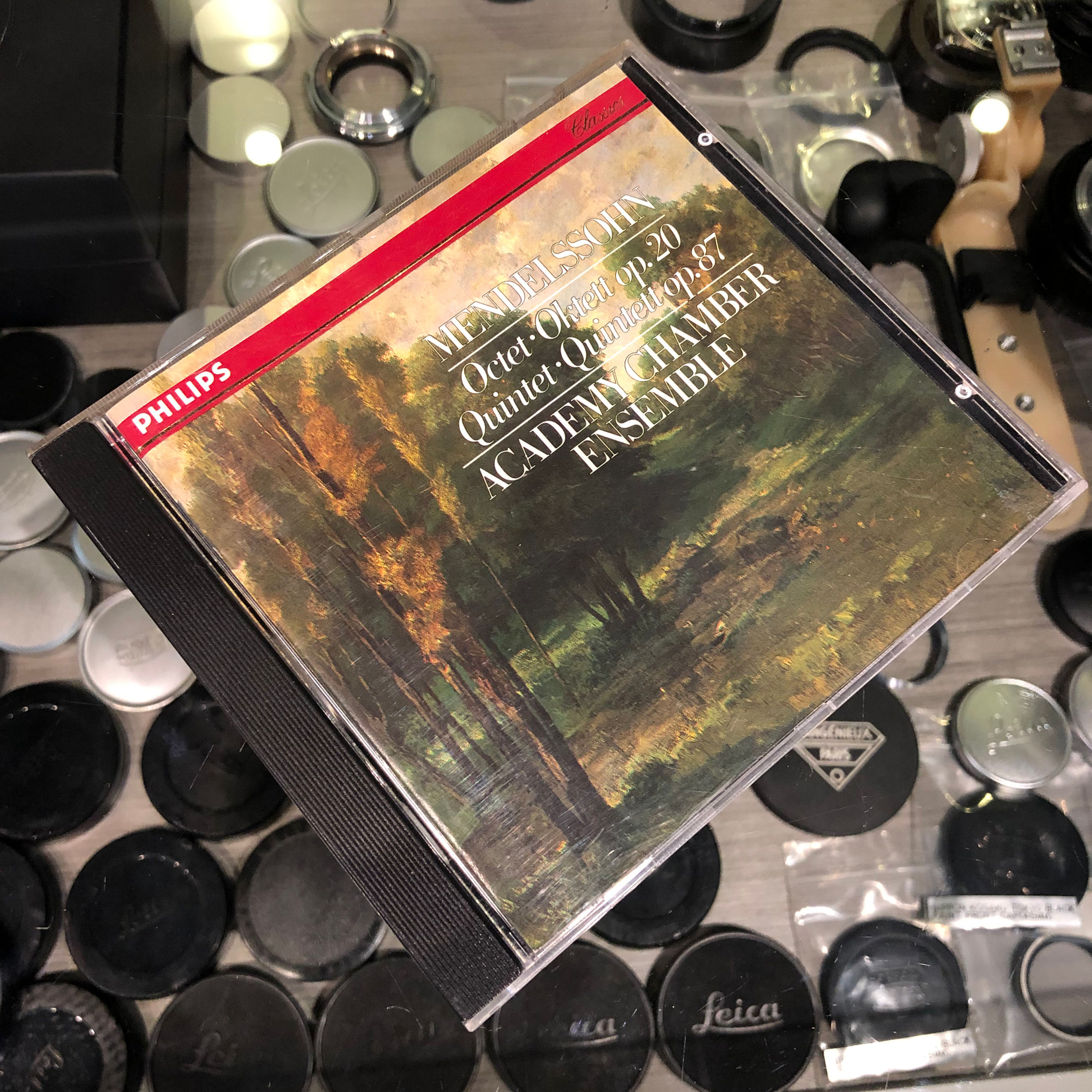 Mendelssohn: Octet in E flat, OP 20, Quintet in B flat , Op. 87 by Philips