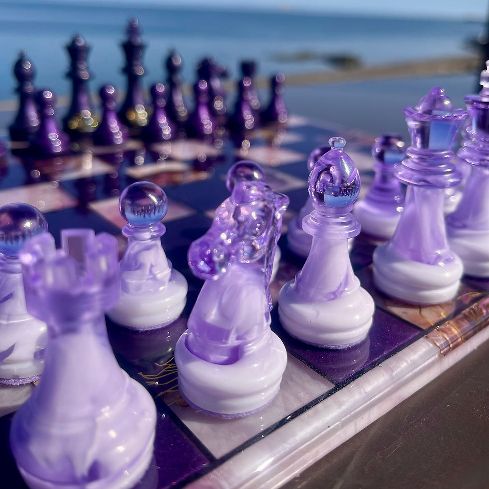 Thumbnail: Velveteen Royale Chess Set