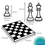 Thumbnail: Celestial Waters Chess Set