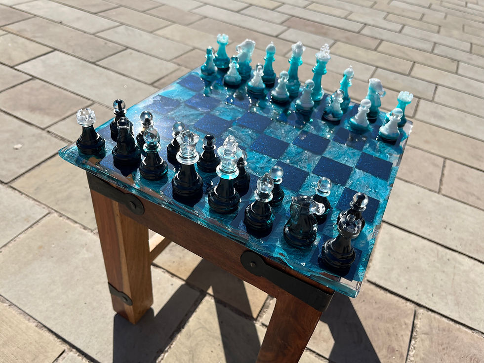Thumbnail: Tidebound Tempest Chess Set