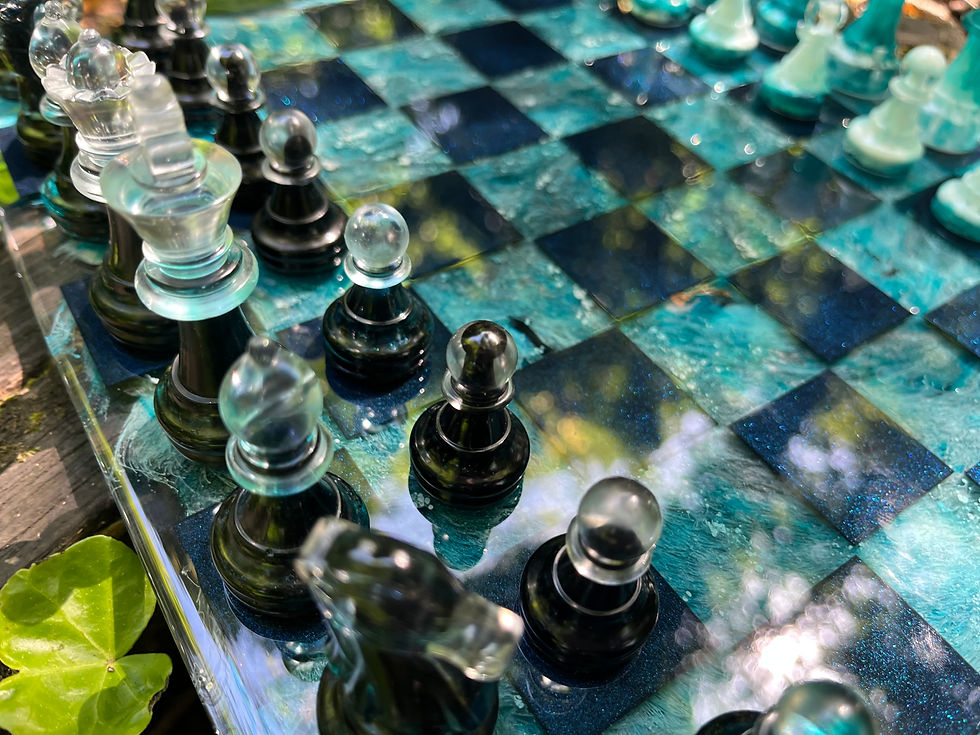 Thumbnail: Tidebound Tempest Chess Set
