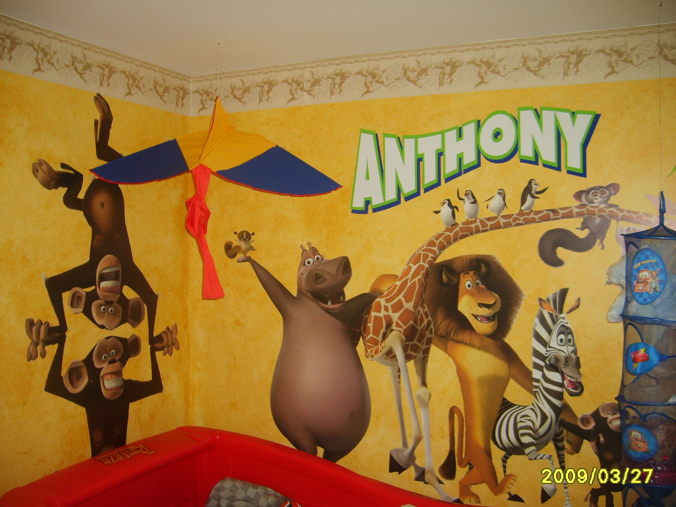 Islamabad wall graphics decoration,