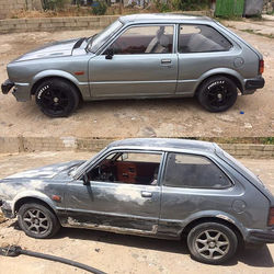 Project done! #civic #honda1982 #civic82 #honda #classicrestauration #3mglossgrey