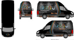 poseur d'adhésifs covering