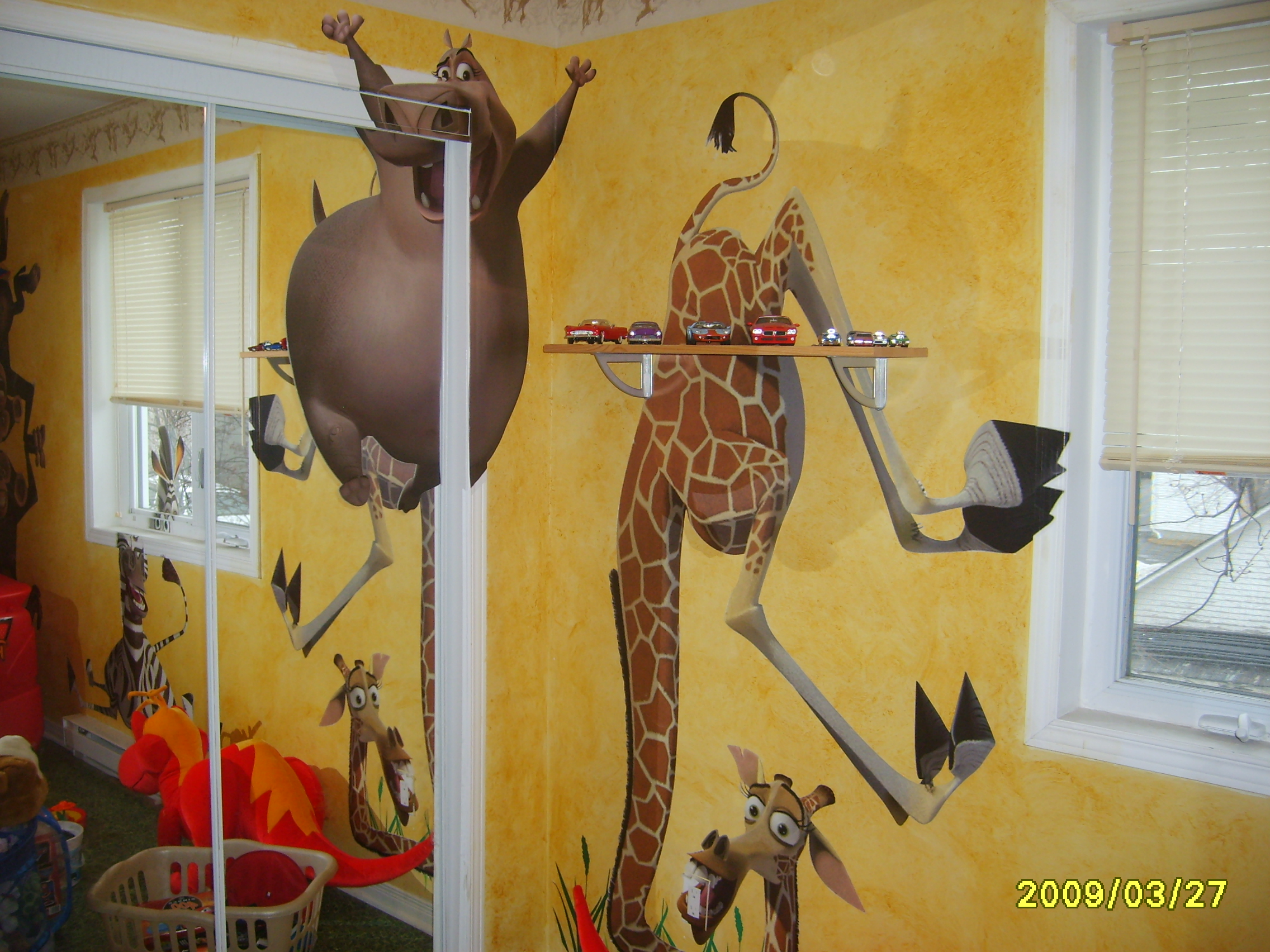 Islamabad wall graphics decoration,
