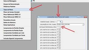 CODIFICACAO DO SPED NO PLANO DE CONTAS
