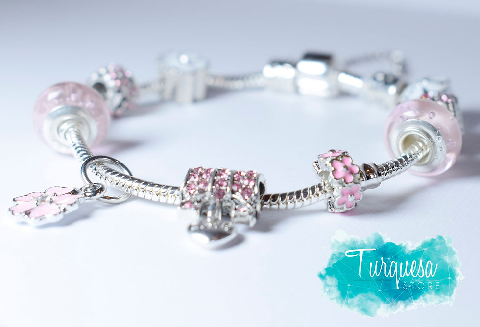 Miniatura: Pulsera 20 cm con dijes