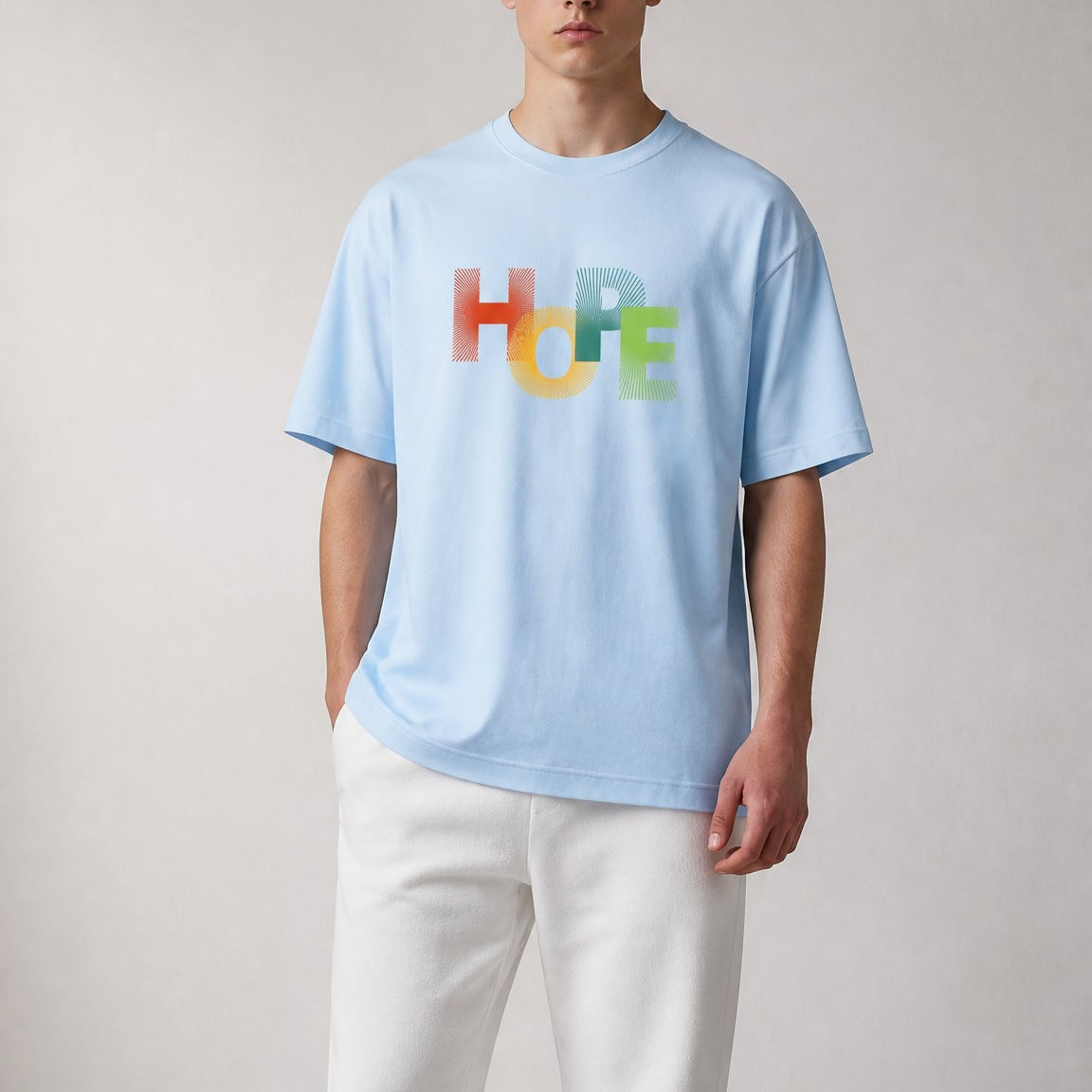 MecTees Hope Oversize Tişört