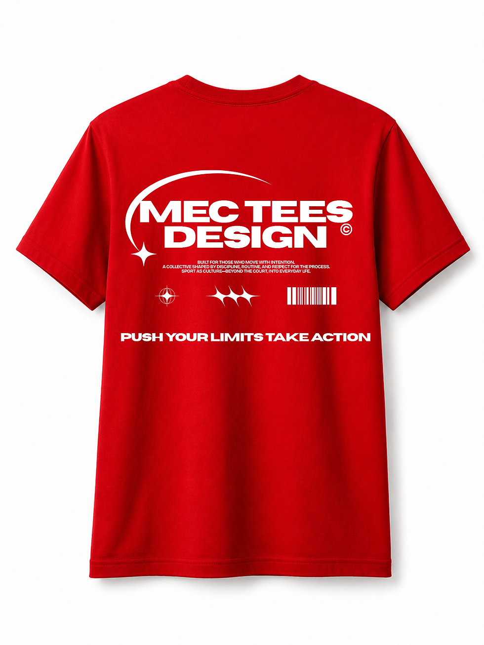 Küçük resim: MecTees "Push Your Limits" Oversize Tişört