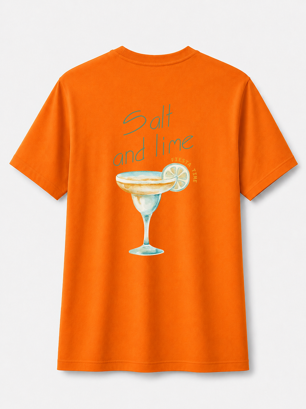 Küçük resim: MecTees Salt & Lime Fiesta Time Oversize Unisex Tişört