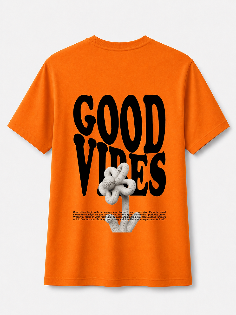 Küçük resim: MecTees Good Vibes Oversize Tişört