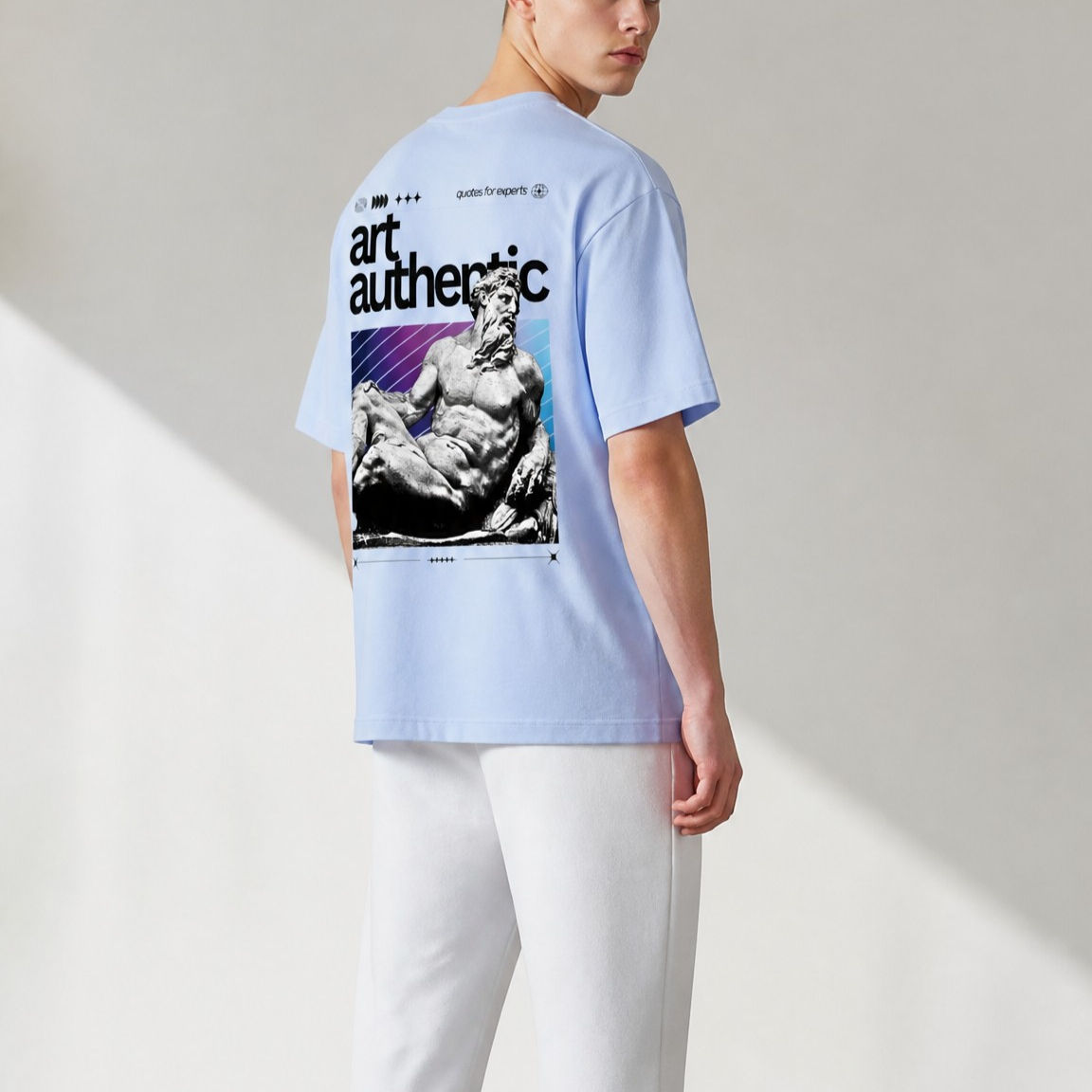 MecTees Art Authentic Oversize Tişört