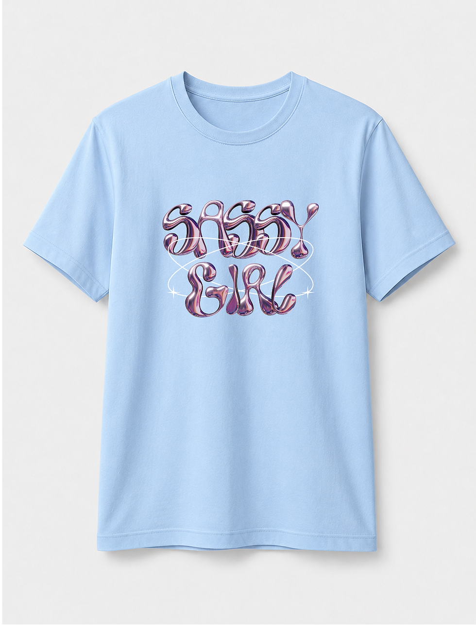 Küçük resim: MecTees Sassy Girl Oversize Tişört