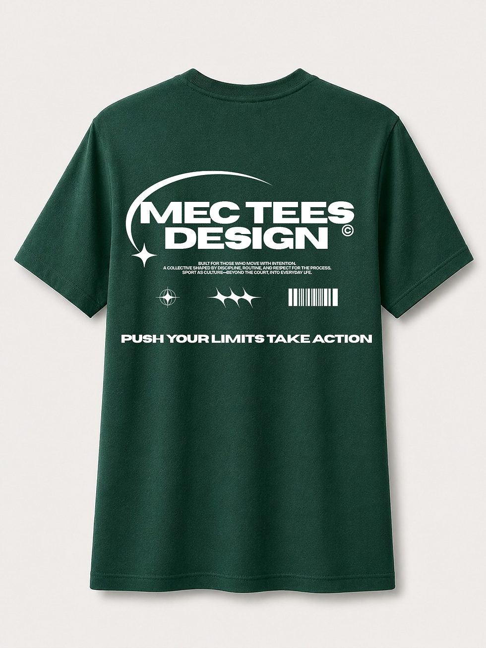 Küçük resim: MecTees "Push Your Limits" Oversize Tişört