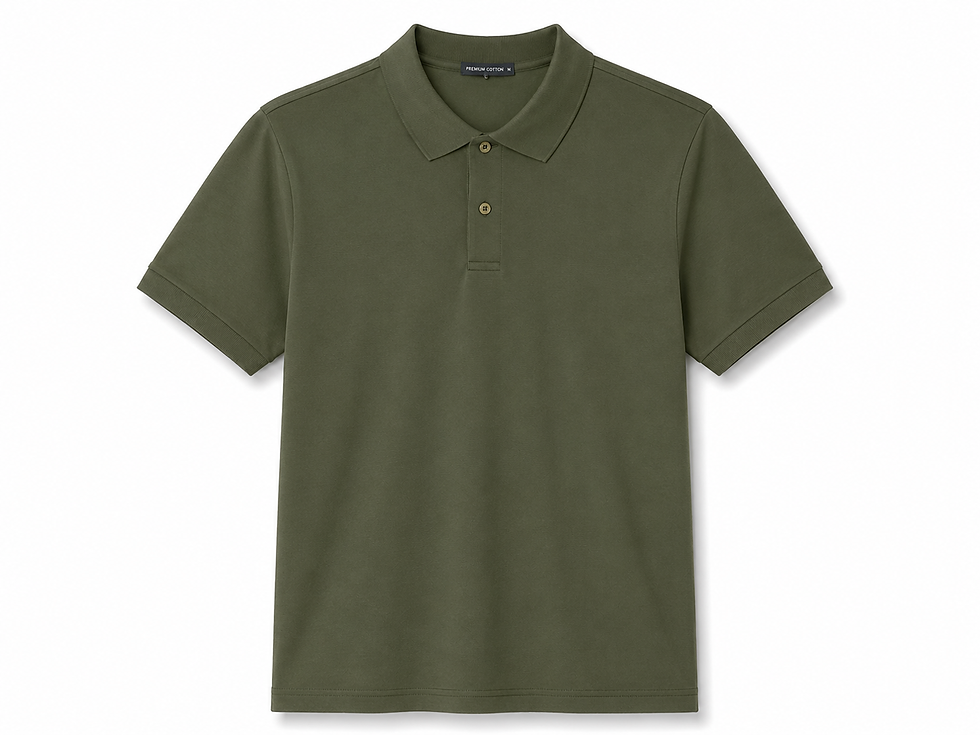 Küçük resim: MecTees Premium Basic Polo Yaka Tişört