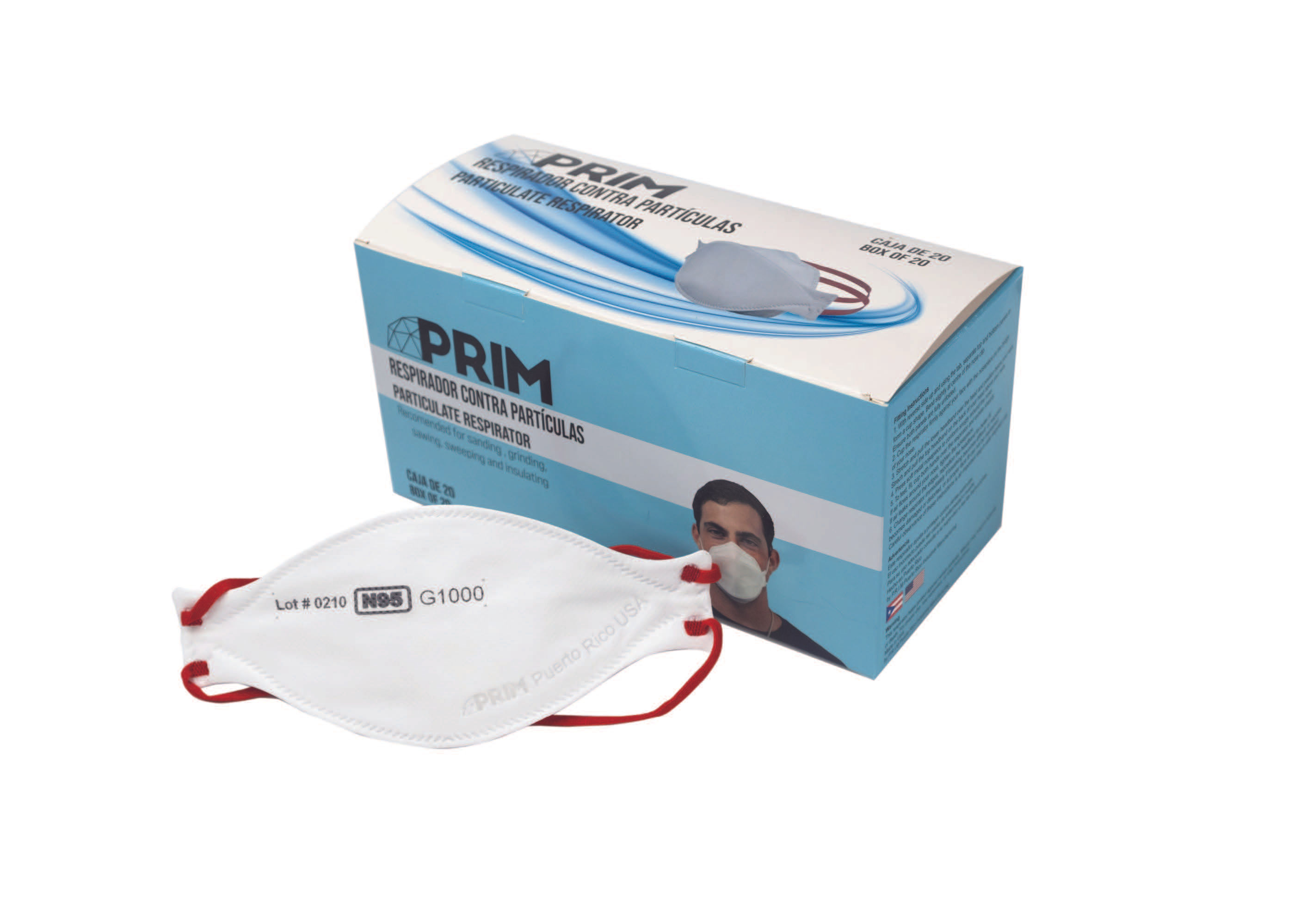 MASCARILLA N95 CON VÁLVULA