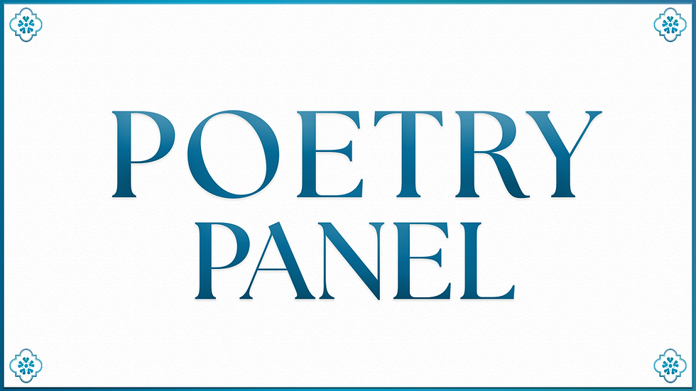 Poetry Panel
