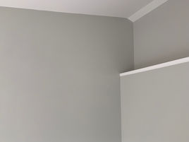 Crack in the wall patched