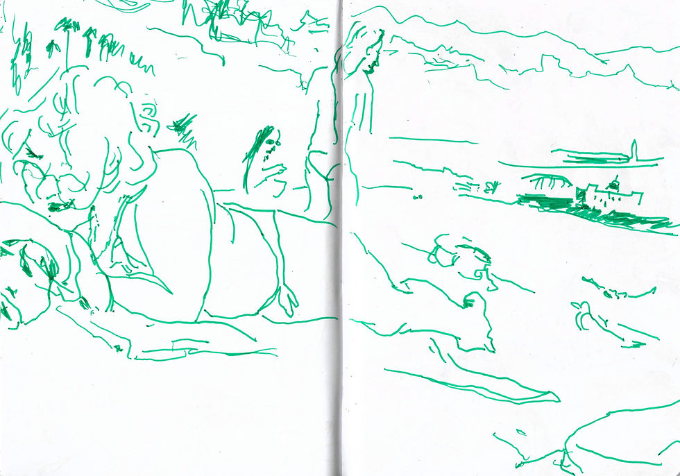 Playa de las Canteras, Gran Canária, 2 e 1 jun 2023