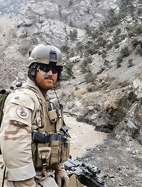 This is a photo of the Air Force Combat Controller who was awarded this medal for valor while in faithful service to the United States of America