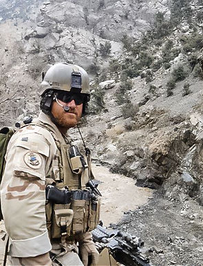 This is a photo of the Air Force Combat Controller who was awarded this medal for valor while in faithful service to the United States of America