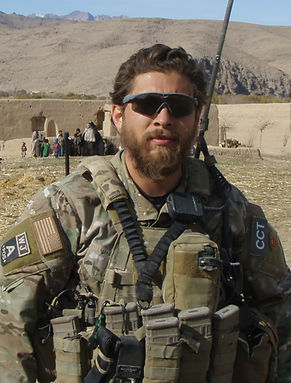 This is a photo of the Air Force Combat Controller who was awarded this medal for valor while in faithful service to the United States of America