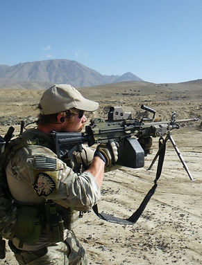 This is a photo of the Air Force Combat Controller who was awarded this medal for valor while in faithful service to the United States of America