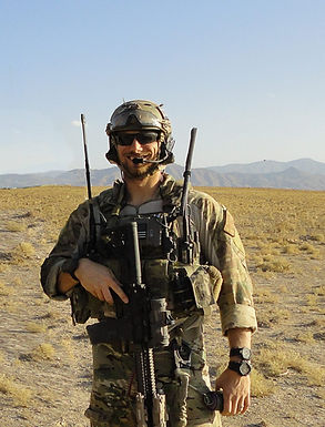 This is a photo of the Air Force Combat Controller who was awarded this medal for valor while in faithful service to the United States of America
