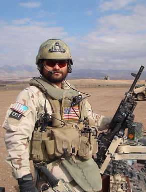 This is a photo of the Air Force Combat Controller who was awarded this medal for valor while in faithful service to the United States of America