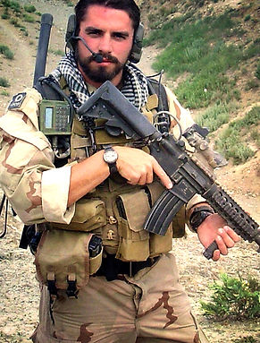 This is a photo of the Air Force Combat Controller who was awarded this medal for valor while in faithful service to the United States of America