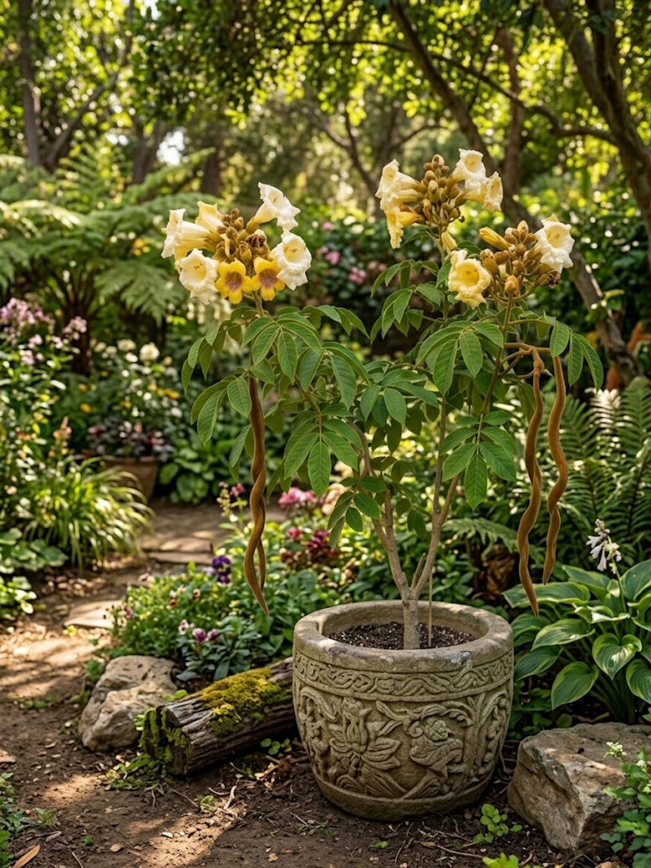 10 Fernandoa adenophylla Seeds! - Katsagon - Tropical Flowering Tree