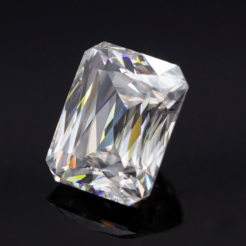 Miniaturbild: White D Color Ashoka Cut Moissanite Stone Lab Diamonds 1.0-3.0ct VVS1 Positive