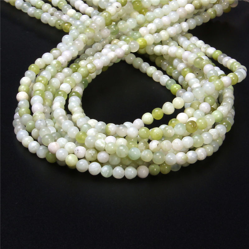 Miniaturbild: 4mm Natural Gemstone Beads Round Loose Beads For Jewelry Making Bracelet 15.5''