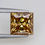 Miniature : Never Fade Natural Champagne Moissanite Stone with Certificate Princess Cut