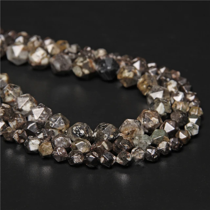 Thumbnail: Natural Aquamarine Faceted Gemstone Bead 8MM Apatite Amethyst Loose Beads Charm 