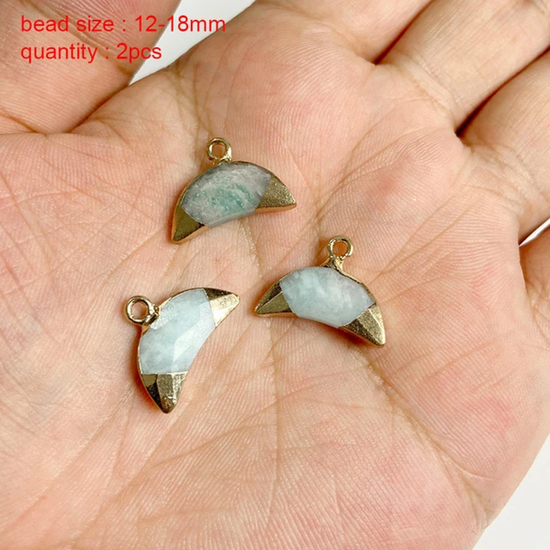 Miniaturbild: Natural Blue Gemstone Bead Amazonite Round Irregular Chips Loose Beads 