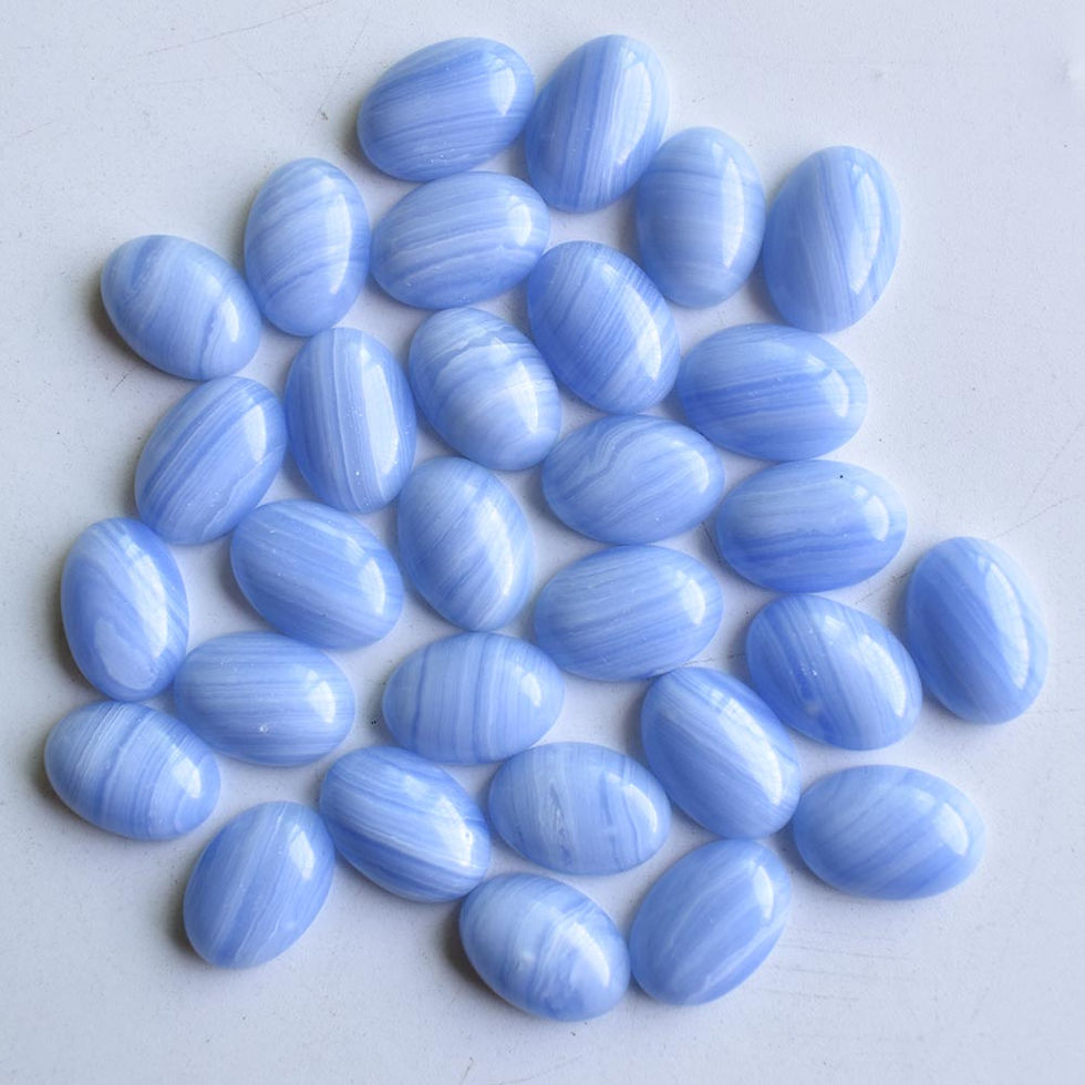 Miniaturbild: Mixed natural gemstone Oval CABOCHON tiger eye opal 10x14mm wholesale 50pcs 
