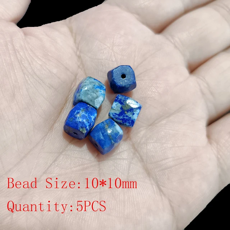 Miniaturbild: 45styles Natural Lapis Lazuli Bead Blue Round Rondelle Faceted Loose Stone Bead 