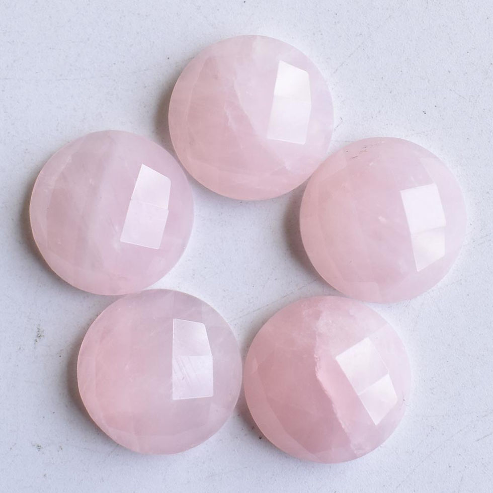Miniaturbild: Natural stone mixed round cabochon faceted bead for jewelry 16mm Wholesale12pcs