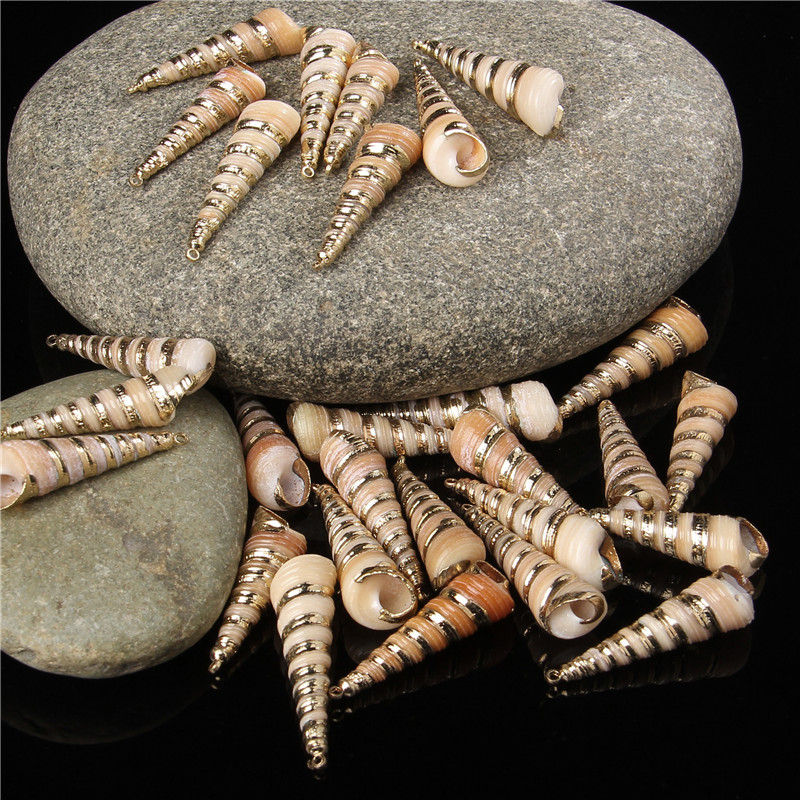 Miniatura: Lady Cowrie Sea Shell Necklace Earrings Accessories Summer Beach Conch 5pcs/lot