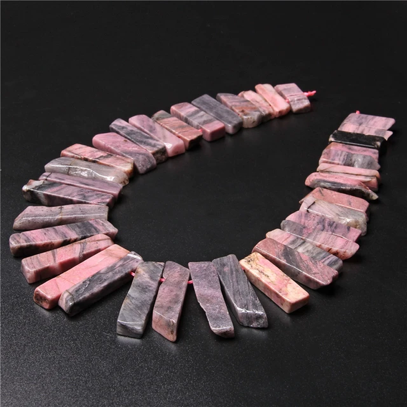 Miniaturbild: Natural Pendant Accessories Gemstone Bead Loose Point Bead for Necklace Jewelry 