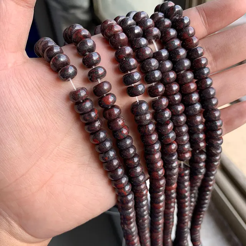 Miniaturbild: Natural Gemstone Bead Rondelle Shape Loose Abacus Beads for Handmade Jewelry 