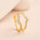 Miniaturbild: 25 Silver Yellow K Gold Crown Wedding Rings for Women Guard Enhancers Round Cubi