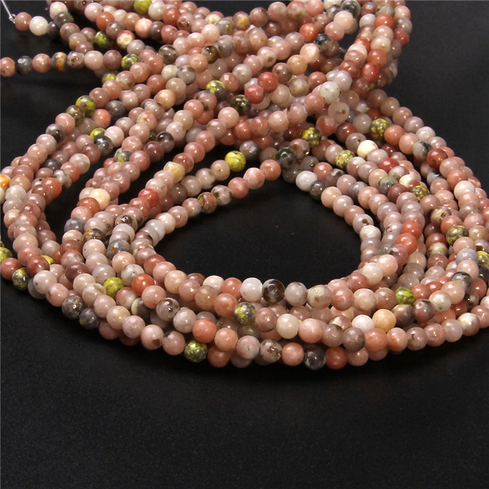 Miniaturbild: 4mm Natural Gemstone Beads Round Loose Beads For Jewelry Making Bracelet 15.5''