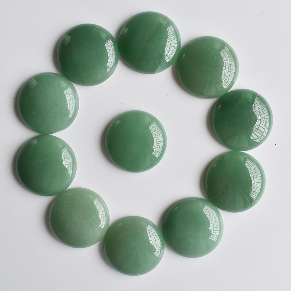 Miniaturbild: Wholesale 10pcs/lot hight quality natural stone mixed round cabochon bead 30mm 