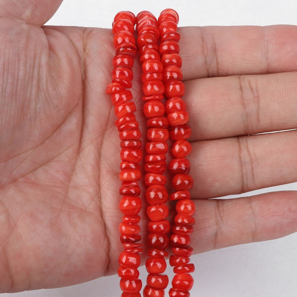 Miniatura: Wholesale 7-8mm Natural Conch Shell Bead Irregular Cylinder Loose Chips Beads 