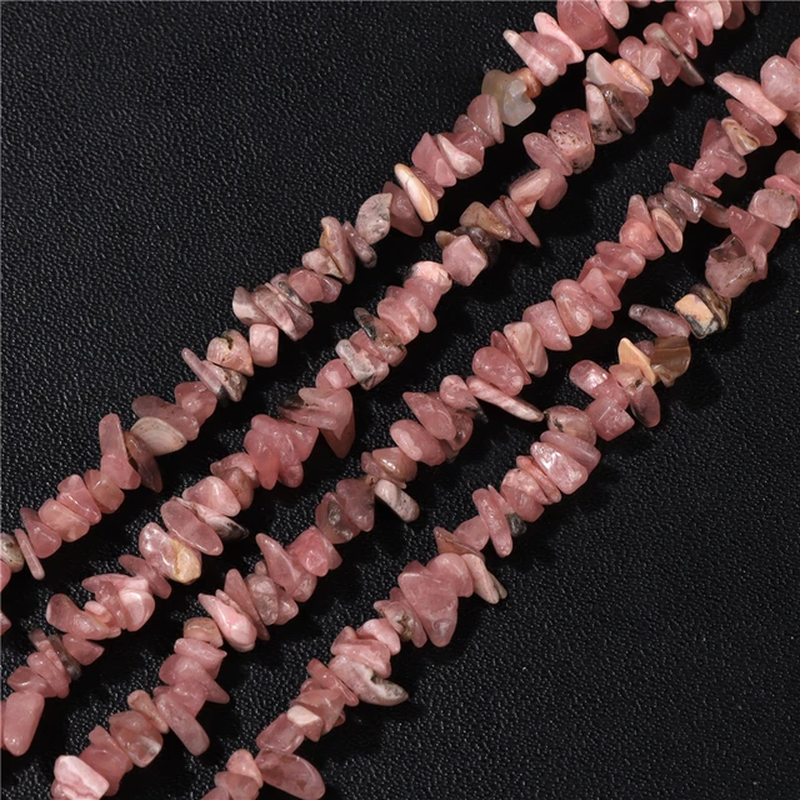 Miniaturbild: 3-5Mm Mixed Natural Irregular Chip Gemstone Beads Citrine Agate Gravel Bead 