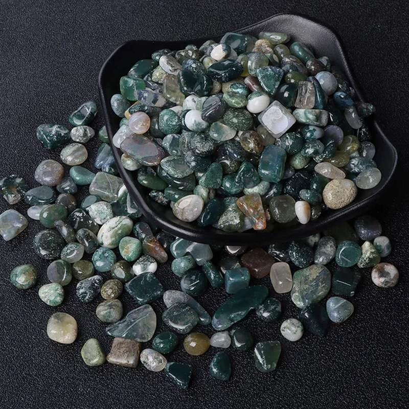 Miniaturbild: 20/50/100G Natural Ore Minerals Stone Gravel 5-8MM Gemstone Chips Home Decor 